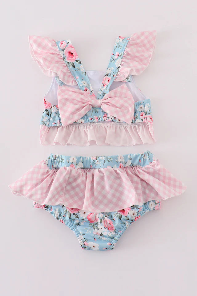 Petal 2pc girls swimsuit